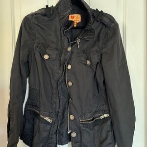Twill Twenty Two Black Jacket